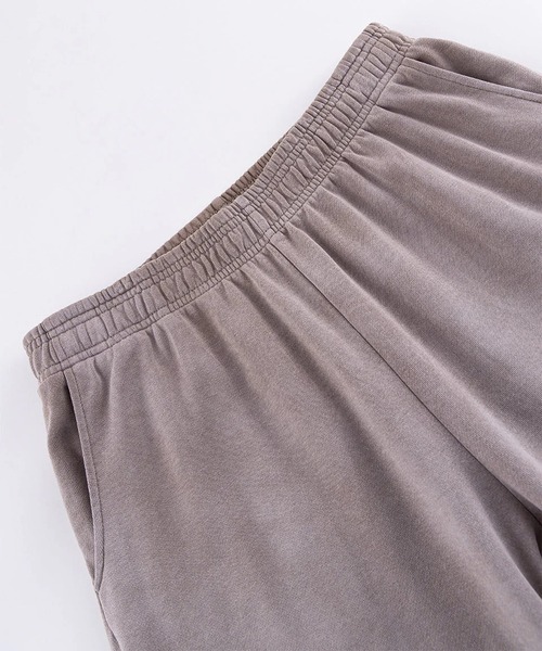 WOKE EDGE(ウォークエッジ)の「Faded Navy Sweat Pants/ストレートシルエット/ウォッシュ加工/スウェットパンツ/WOKE EDGE(スウェットパンツ・メンズ・ベージュ/ブルー・L/M)」の3枚目の写真