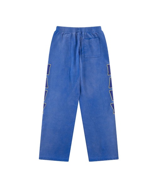 WOKE EDGE(ウォークエッジ)の「Faded Navy Sweat Pants/ストレートシルエット/ウォッシュ加工/スウェットパンツ/WOKE EDGE(スウェットパンツ・メンズ・ベージュ/ブルー・L/M)」の12枚目の写真