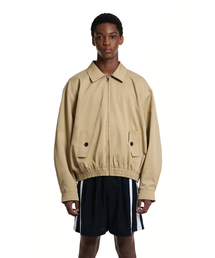 TRUNK PROJECT（トランクプロジェクト）の「Gathered Bomber Jacket_Beige（その他アウター）」