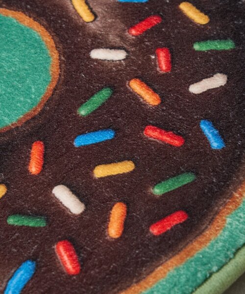 BIRTHDAY BAR（バースデイバー）の「≪BIRTHDAY BARオリジナル≫　B-DAY DONUTS　チェアパッド（ラグ/マット・レディース・ブラウン/グリーン・0）」の11枚目の写真