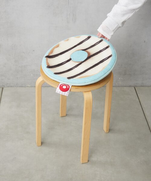 BIRTHDAY BAR（バースデイバー）の「≪BIRTHDAY BARオリジナル≫　B-DAY DONUTS　チェアパッド（ラグ/マット・レディース・ブラウン/グリーン・0）」の12枚目の写真