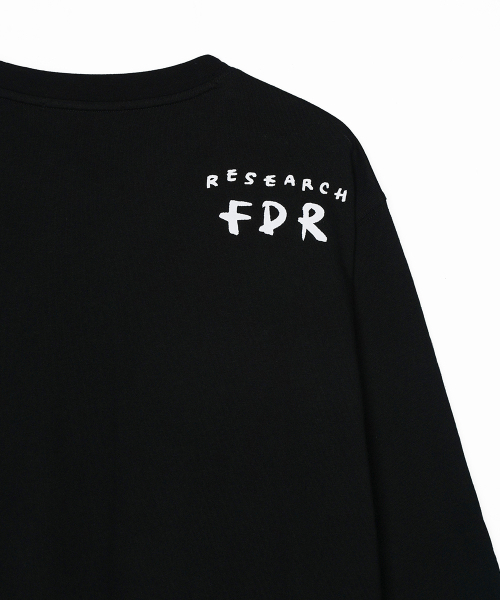 FDR(エフディーアール)の「Kids doodle Long sleeve Black(Tシャツ/カットソー・メンズ・その他・MEDIUM/LARGE/SMALL)」の6枚目の写真