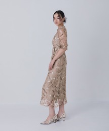 Rose of Sharon（ローズオブシャロン）の「花柄シアードレス（ドレス）」