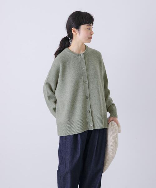 着用1回のみ美品○ 完売 かぐれ ハミルトンクルーネックカーディガン 25AW ハミルトンクルーネックカーディガン（カーディガン/ボレロ）｜かぐれ