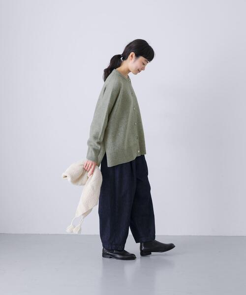 ハミルトンクルーネックカーディガン（カーディガン/ボレロ）｜かぐれ