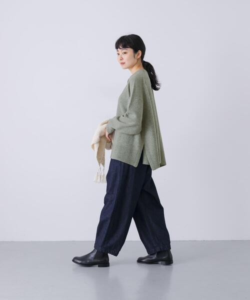 かぐれ（カグレ）の「ハミルトンクルーネックカーディガン（カーディガン/ボレロ・レディース・レッド/ミント・FREE）」の8枚目の写真