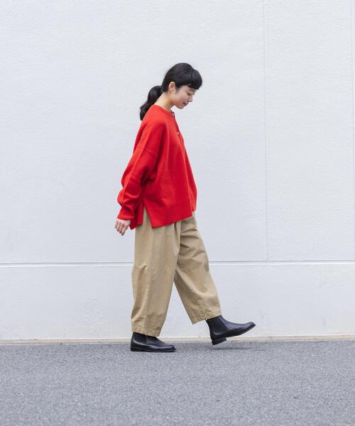 かぐれ クルーネックニットカーディガン ハミルトン free かぐれ（カグレ）の「ハミルトンクルーネックカーディガン