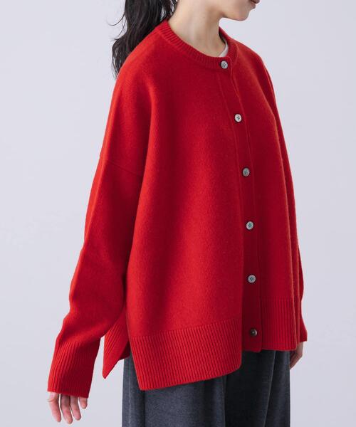 かぐれ（カグレ）の「ハミルトンクルーネックカーディガン（カーディガン/ボレロ・レディース・レッド/ミント・FREE）」の21枚目の写真