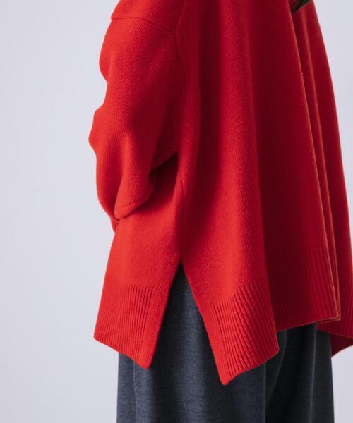 かぐれ（カグレ）の「ハミルトンクルーネックカーディガン（カーディガン/ボレロ・レディース・レッド/ミント・FREE）」の22枚目の写真
