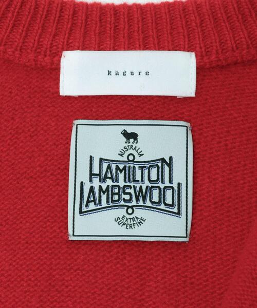 着用1回のみ美品○ 完売 かぐれ ハミルトンクルーネックカーディガン 25AW ハミルトンクルーネックカーディガン | かぐれ(kagure) | マルイウェブ