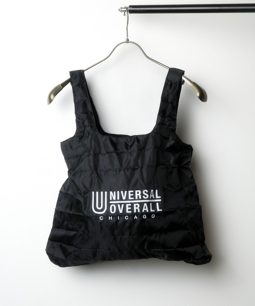 UNIVERSAL OVERALL(ユニバーサルオーバーオール)の「【RS】【UNIVERSAL OVERALL】巾着ポーチ(エコバック付)(ショルダーバッグ・メンズ・ブラック/カーキ/ベージュ/オレンジ・FREE)」の2枚目の写真