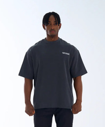 TURTLEBACK（タートルバック）の「ピグメントオーバーフィット半袖ブラック（Tシャツ/カットソー）」