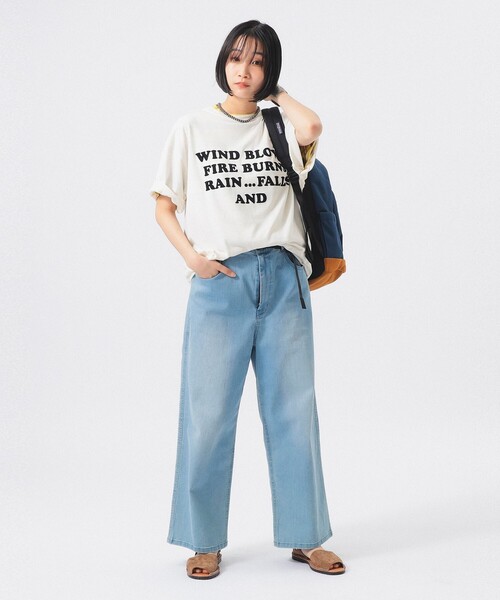 Gramicci（グラミチ）の「【別注】Gramicci / 5ポケット ワイド デニム（デニムパンツ・レディース・インディゴブルー/ブルー系その他・ONE SIZE）」の22枚目の写真