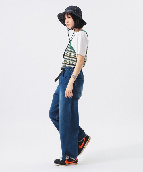 Gramicci（グラミチ）の「【別注】Gramicci / 5ポケット ワイド デニム（デニムパンツ・レディース・インディゴブルー/ブルー系その他・ONE SIZE）」の7枚目の写真