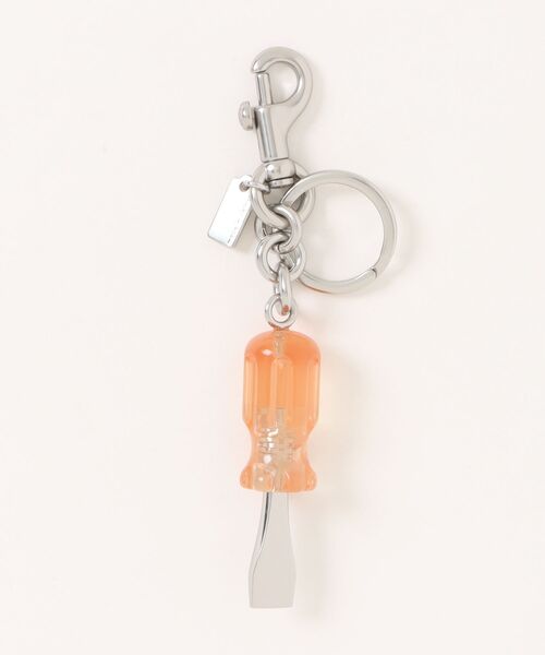 スクリュードライバー バッグ チャーム（キーホルダー）｜COACH