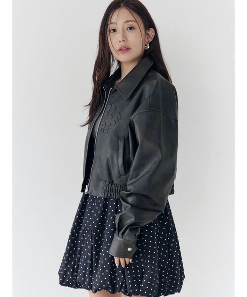 CALNAMUR（カルナムール）の「ヴィンテージフェイクレザーブルゾン（ブルゾン・レディース・ブラウン/ダークブラウン・FREE）」の17枚目の写真