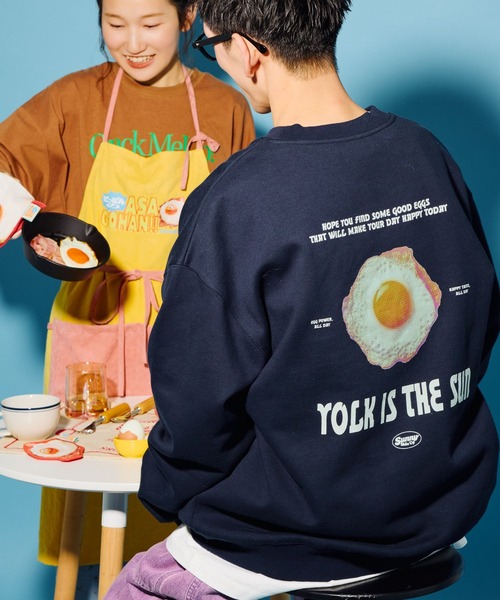 にっぽんのASAGOHAN】アソートスウェット【UNISEX】（スウェット