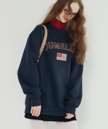 jumelle | 【トップス部門１位】ワッペンロゴスウェット(スウェット)