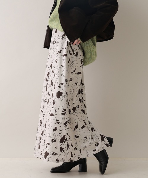 RAGEBLUE（レイジブルー）の「アニマル柄ナロースカート/セットアップ対応（スカート・レディース・ブラウン系2・FREE）」の18枚目の写真