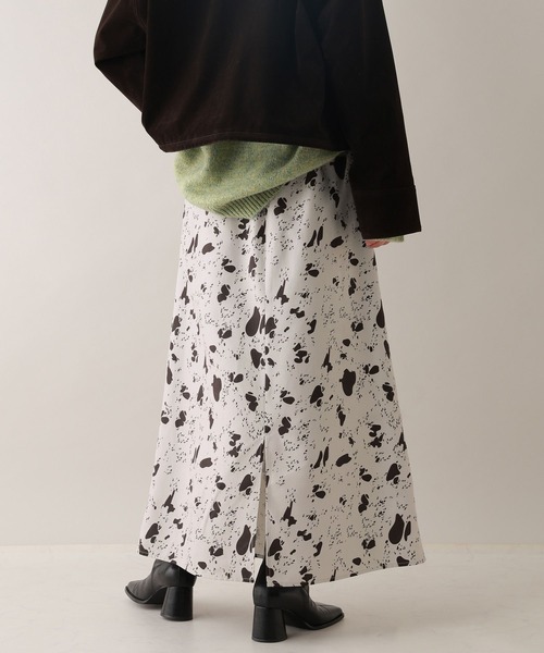 RAGEBLUE（レイジブルー）の「アニマル柄ナロースカート/セットアップ対応（スカート・レディース・ブラウン系2・FREE）」の19枚目の写真