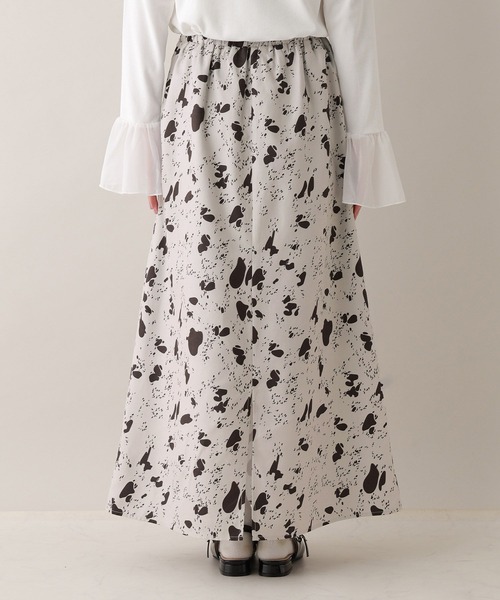 RAGEBLUE（レイジブルー）の「アニマル柄ナロースカート/セットアップ対応（スカート・レディース・ブラウン系2・FREE）」の2枚目の写真