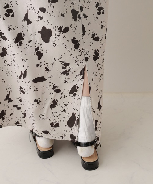 RAGEBLUE（レイジブルー）の「アニマル柄ナロースカート/セットアップ対応（スカート・レディース・ブラウン系2・FREE）」の7枚目の写真