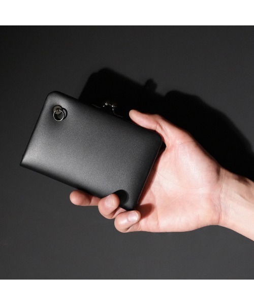 JAM HOME MADE（ジャムホームメイド）の「ブラックダイヤモンド ガマミディアム ウォレット/二つ折り財布（財布・メンズ・ブラック・ONE SIZE）」の3枚目の写真