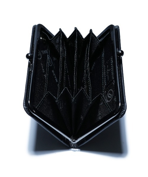 JAM HOME MADE（ジャムホームメイド）の「ブラックダイヤモンド ガマミディアム ウォレット/二つ折り財布（財布・メンズ・ブラック・ONE SIZE）」の9枚目の写真