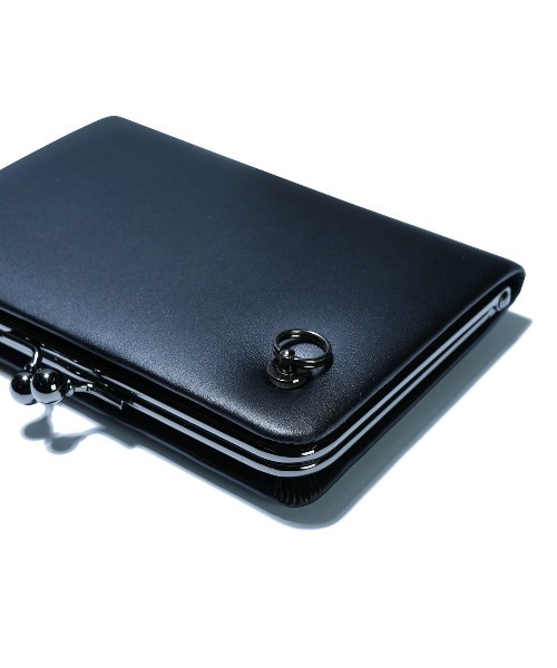 JAM HOME MADE（ジャムホームメイド）の「ブラックダイヤモンド ガマミディアム ウォレット/二つ折り財布（財布・メンズ・ブラック・ONE SIZE）」の6枚目の写真