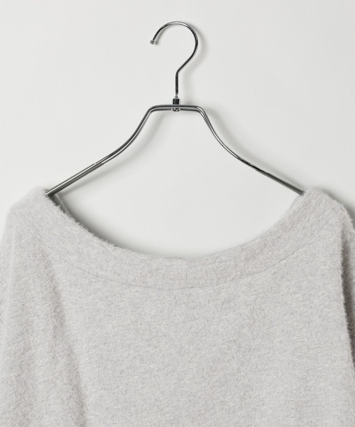 BAYFLOW（ベイフロー）の「[ワンショル仕様]ショートシャギープルオーバー（Tシャツ/カットソー・レディース・ブルー/グレー/ホワイト・FREE）」の20枚目の写真