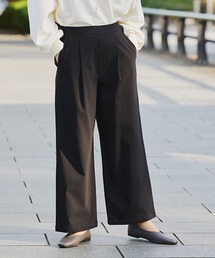 studio CLIP | 【WEB限定】楽ストレッチストレートパンツ《オケージョン2026SS》(スラックス)