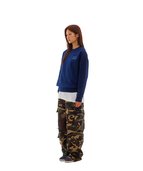 mydeepbluememories（マイディープブルーメモリーズ）の「90s MM SYMBOL LOGO MTM (NAVY)（スウェット・レディース・ネイビー・FREE）」の8枚目の写真