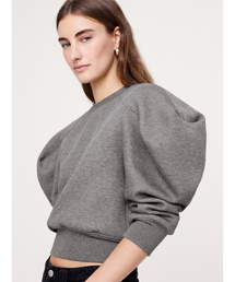 スウェット パフスリーブ」に該当するトップス（グレー/灰色系