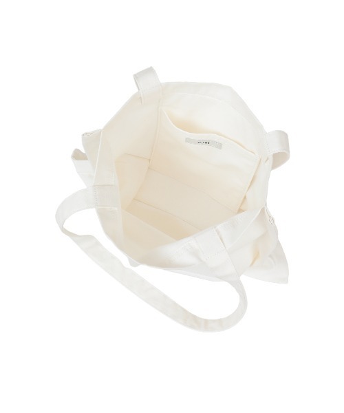 CLANE（クラネ）の「FABRIC TOTE BAG（トートバッグ・レディース・ブラック/アイボリー/ピンク・F）」の8枚目の写真