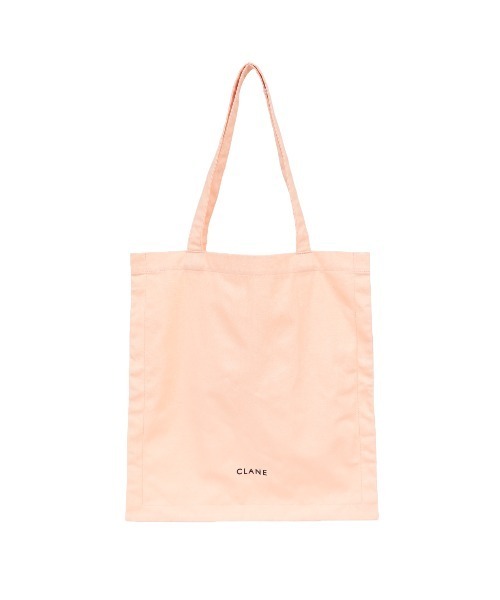 CLANE（クラネ）の「FABRIC TOTE BAG（トートバッグ・レディース・ブラック/アイボリー/ピンク・F）」の14枚目の写真