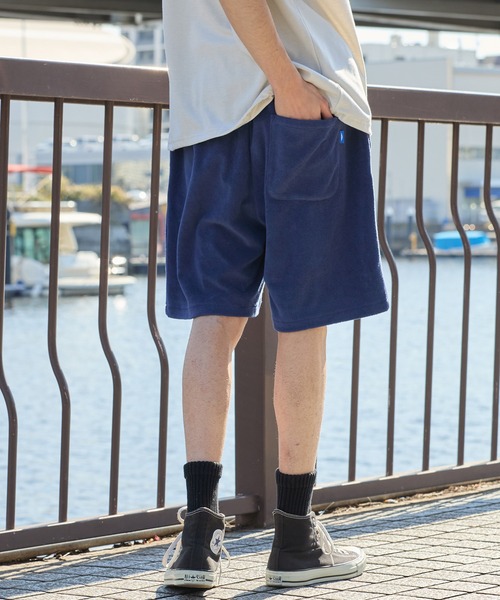 CONVERSE(コンバース)の「CONVERSE JACK PURCELL/コンバース ジャックパーセル ブランドロゴ パッチ パイル イージー ショートパンツ(その他パンツ・メンズ・グリーン/ネイビー/オートミール/オレンジ/ブラック/ブルー・M/L)」の22枚目の写真