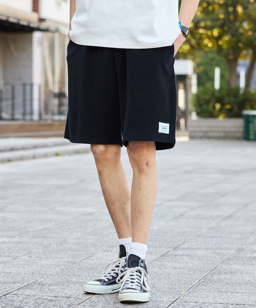 CONVERSE(コンバース)の「CONVERSE JACK PURCELL/コンバース ジャックパーセル ブランドロゴ パッチ パイル イージー ショートパンツ(その他パンツ・メンズ・グリーン/ネイビー/オートミール/オレンジ/ブラック/ブルー・M/L)」の15枚目の写真