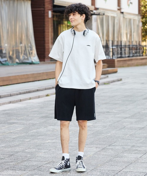 CONVERSE(コンバース)の「CONVERSE JACK PURCELL/コンバース ジャックパーセル ブランドロゴ パッチ パイル イージー ショートパンツ(その他パンツ・メンズ・グリーン/ネイビー/オートミール/オレンジ/ブラック/ブルー・M/L)」の17枚目の写真