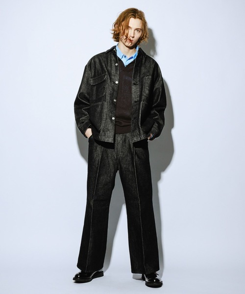 Wrangler(ラングラー)の「【Wrangler/ラングラー】別注カバーオール(ブルゾン・メンズ・ブラック系その他/ブラック・LARGE/MEDIUM)」の5枚目の写真