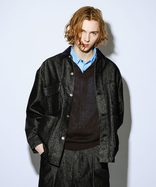 Wrangler(ラングラー)の「【Wrangler/ラングラー】別注カバーオール(ブルゾン・メンズ・ブラック系その他/ブラック・LARGE/MEDIUM)」の7枚目の写真