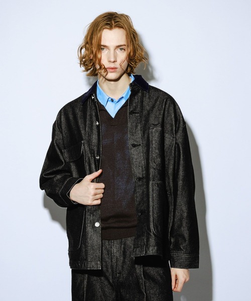 Wrangler(ラングラー)の「【Wrangler/ラングラー】別注カバーオール(ブルゾン・メンズ・ブラック系その他/ブラック・LARGE/MEDIUM)」の8枚目の写真