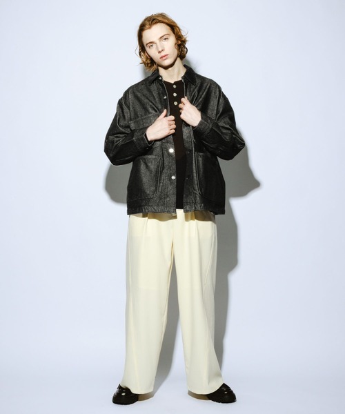 Wrangler(ラングラー)の「【Wrangler/ラングラー】別注カバーオール(ブルゾン・メンズ・ブラック系その他/ブラック・LARGE/MEDIUM)」の12枚目の写真