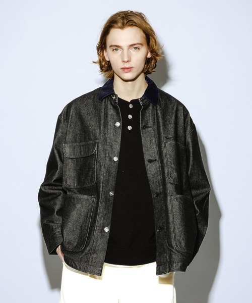 Wrangler(ラングラー)の「【Wrangler/ラングラー】別注カバーオール(ブルゾン・メンズ・ブラック系その他/ブラック・LARGE/MEDIUM)」の14枚目の写真