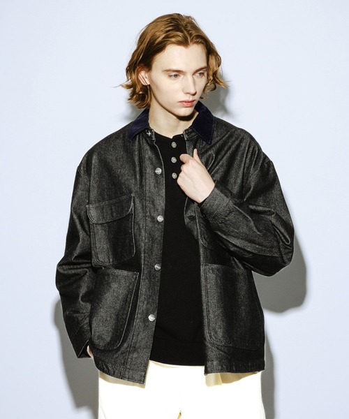 Wrangler(ラングラー)の「【Wrangler/ラングラー】別注カバーオール(ブルゾン・メンズ・ブラック系その他/ブラック・LARGE/MEDIUM)」の15枚目の写真