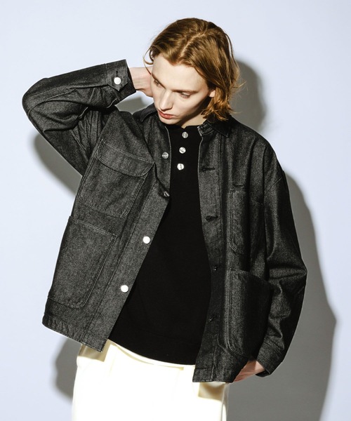 Wrangler(ラングラー)の「【Wrangler/ラングラー】別注カバーオール(ブルゾン・メンズ・ブラック系その他/ブラック・LARGE/MEDIUM)」の16枚目の写真