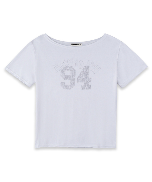 CHICKS(チックス)の「ノッティングヒルフェミニンワンショルダー半袖メランジ(Tシャツ/カットソー・レディース・その他・FREE)」の7枚目の写真
