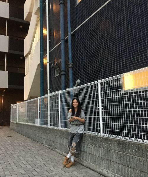 CHICKS(チックス)の「ノッティングヒルフェミニンワンショルダー半袖メランジ(Tシャツ/カットソー・レディース・その他・FREE)」の17枚目の写真