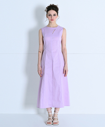 MAKE A TOAST（メイクアトースト）の「カットアウトマキシラインドレスライラック MBCSOP003LC（ワンピース）」