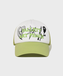 Fallett（ファレット）の「アートピースメッシュキャップライム（キャップ）」