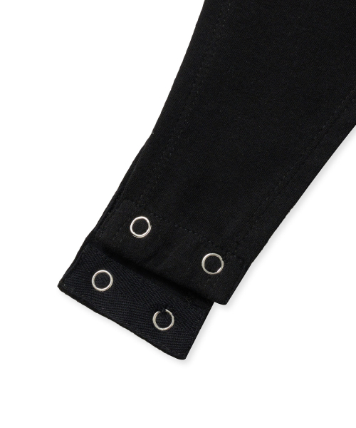 BROWNBREATH(ブラウンブレス)の「W TAG SOLID BODYSUIT - BLACK(Tシャツ/カットソー・レディース・その他・S/M)」の6枚目の写真